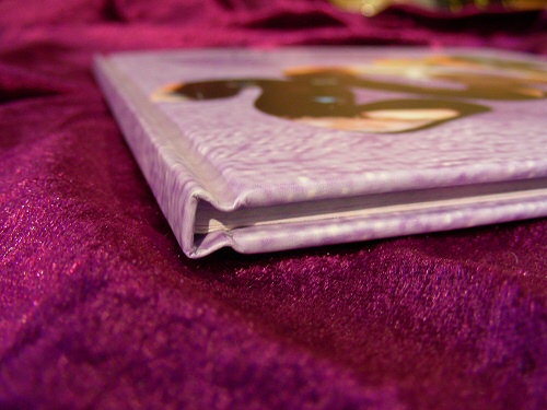 Detail der Hardcover Bindung