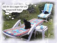 entspannen im Garten'