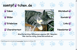 Samtpfoetchen.de Layout