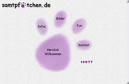 Samtpfoetchen.de Layout