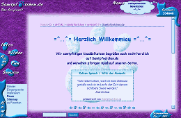 Samtpfoetchen.de Layout